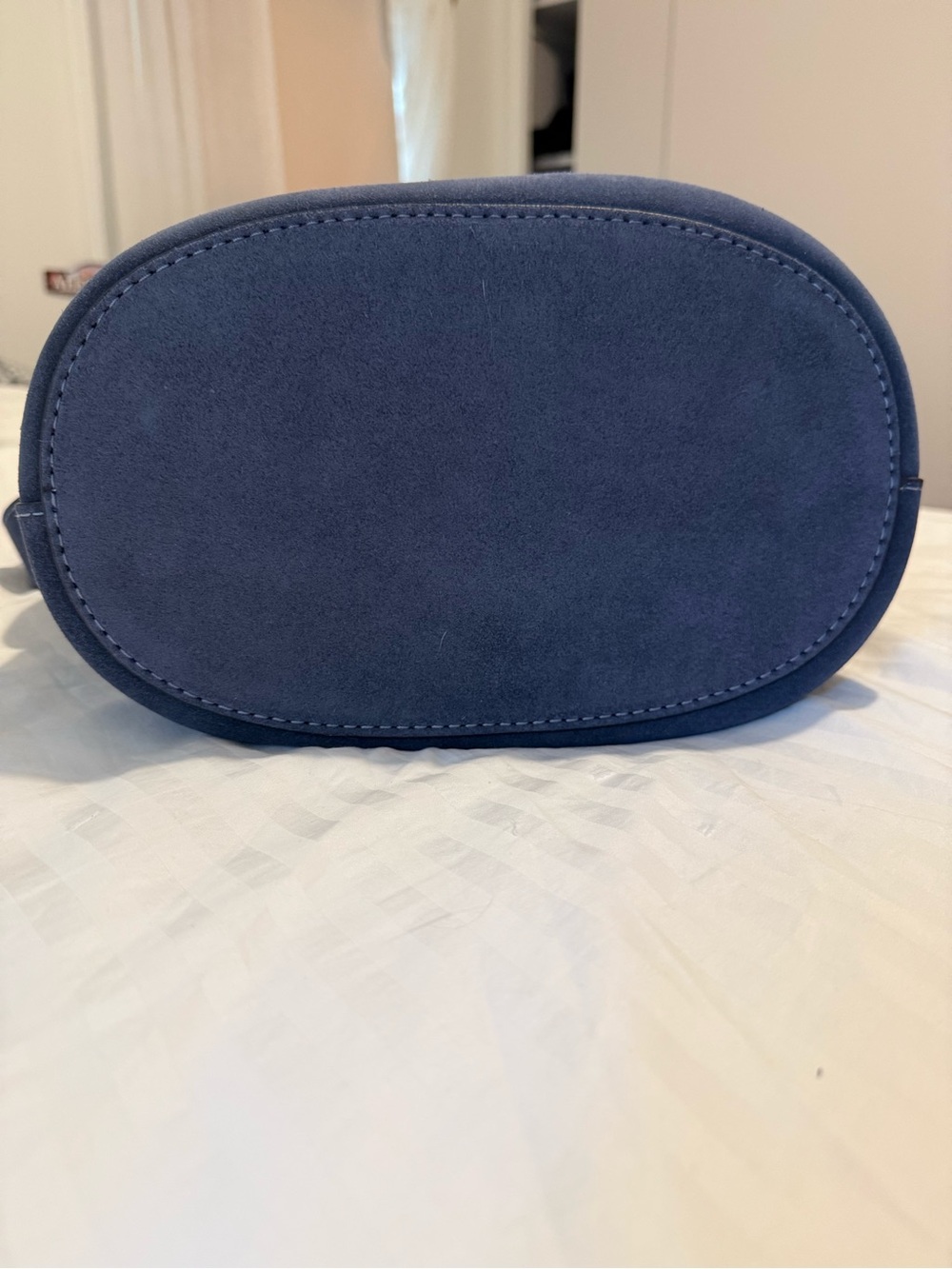 Coach Denim Suede Shoulder Bag - Picture 5 of 6
